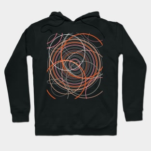 Abstract circle patterns Hoodie